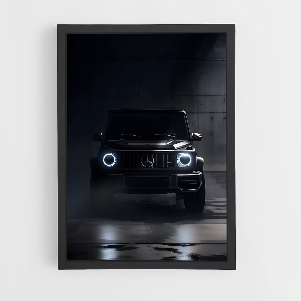 Poster GLE Mystique – affiche Mercedes (vue 2)